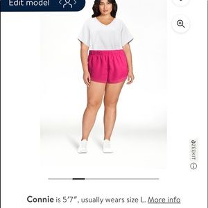 Athletic Works running shorts, built-in brief to keep you covered comfy!